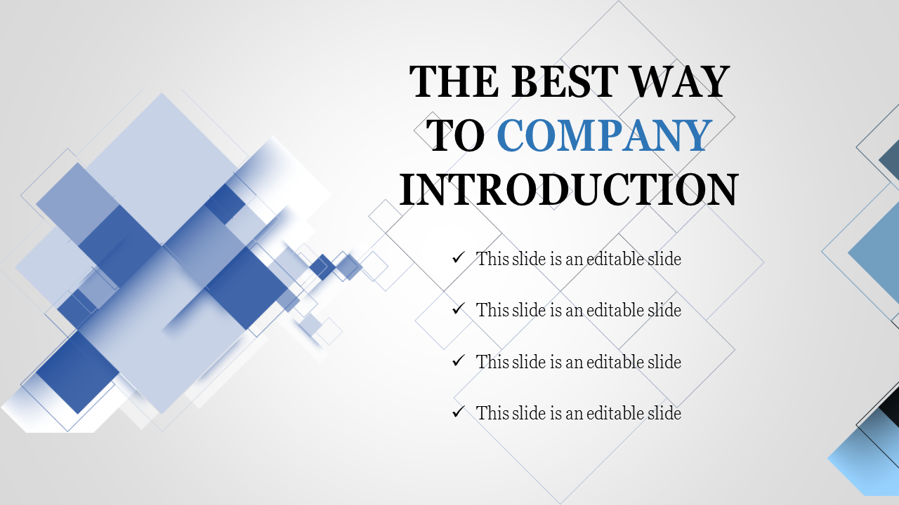 company introduction presentation sample